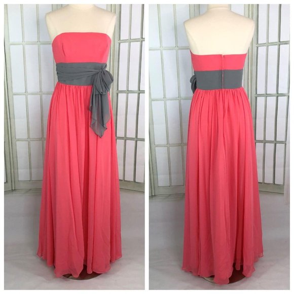 Alfred Angelo Dresses & Skirts - Alfred Angelo Ruched Empire Dress Chiffon Formal